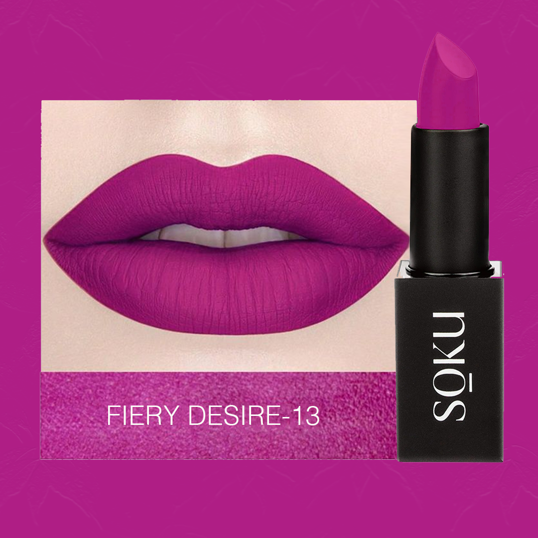SOKU Censored !! Creamy Matte Lipstick - 4.2 g