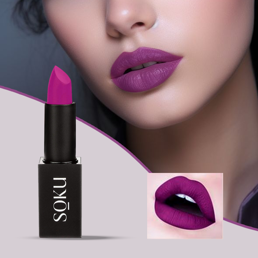 SOKU Censored !! Creamy Matte Lipstick - 4.2 g
