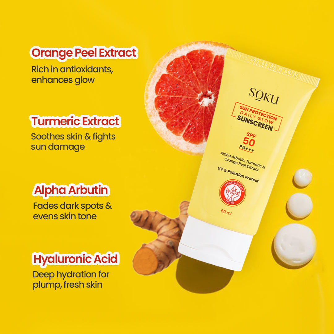 Daily Glow SPF 50 Sunscreen - 50ml