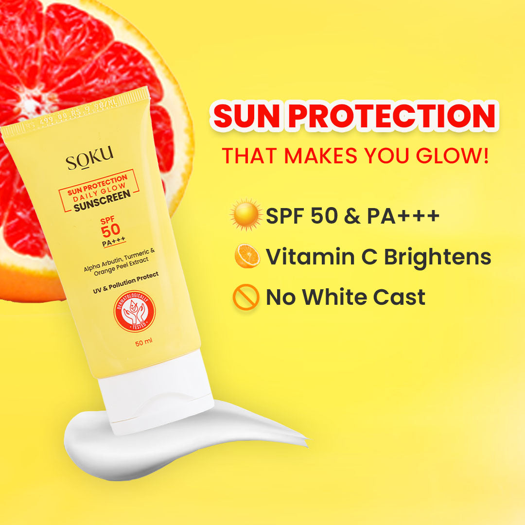 Daily Glow SPF 50 Sunscreen - 50ml