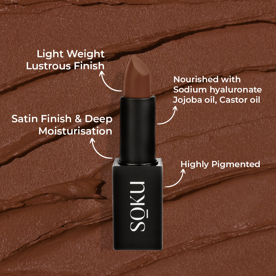 SOKU Censored !! Creamy Matte Lipstick - 4.2 g - Almost Nude