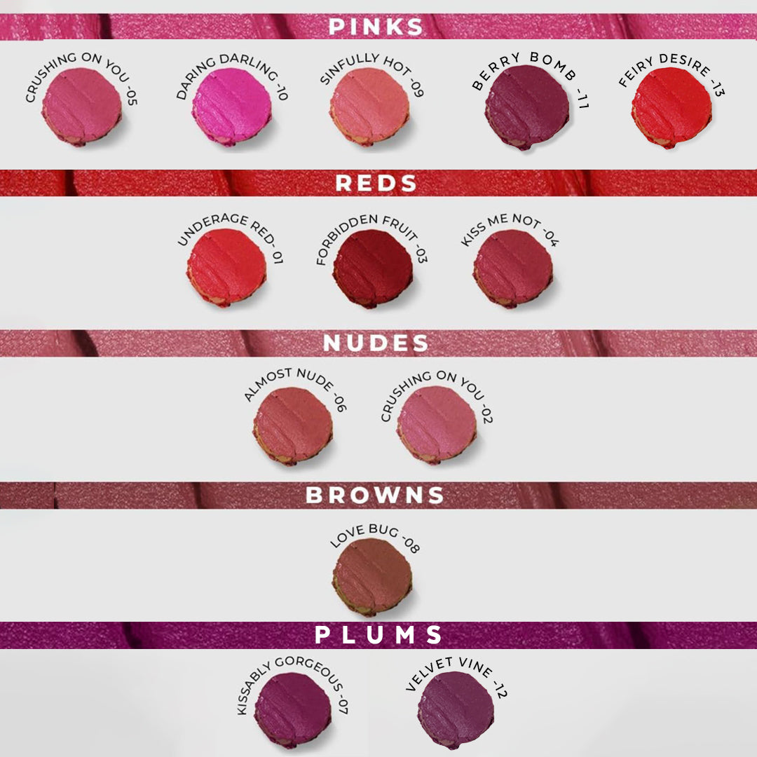 SOKU Censored !! Creamy Matte Lipstick - 4.2 g