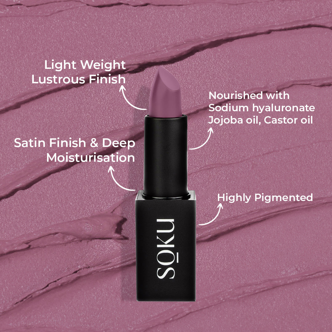 SOKU Censored !! Creamy Matte Lipstick - 4.2 g - Crushing On You