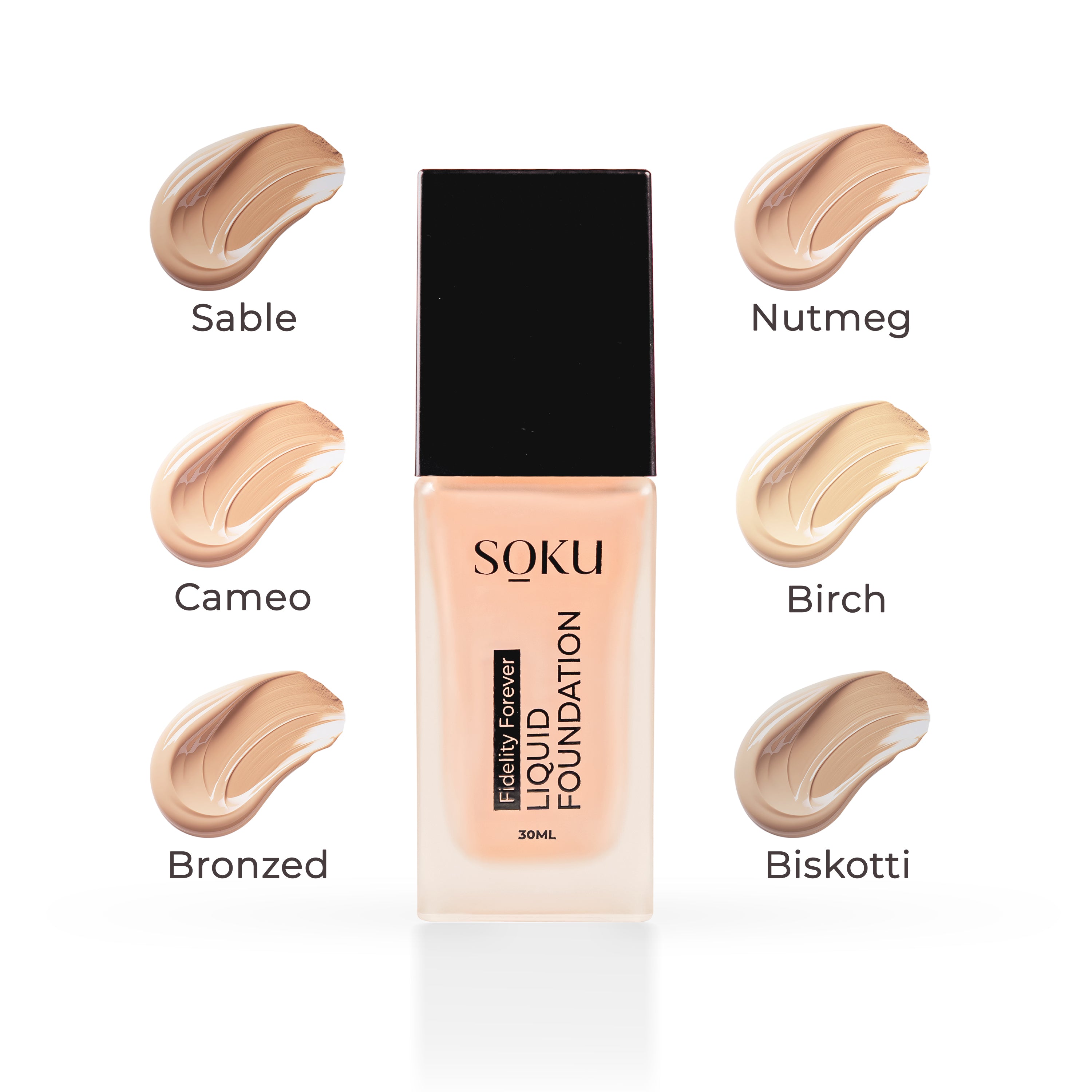 SOKU Fidelity Forever Liquid Foundation 30ML