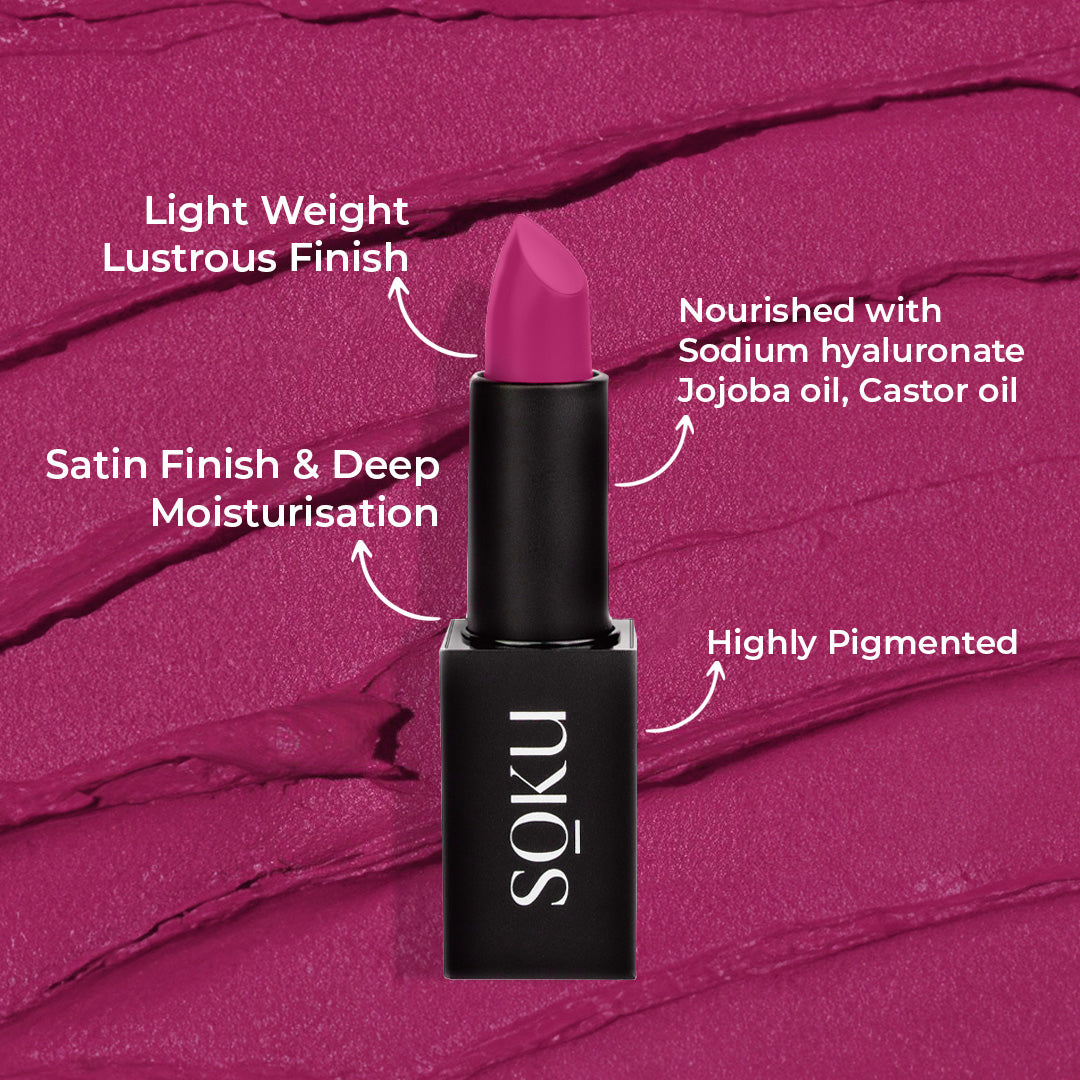 SOKU Censored !! Creamy Matte Lipstick - 4.2 g - Spring Fling