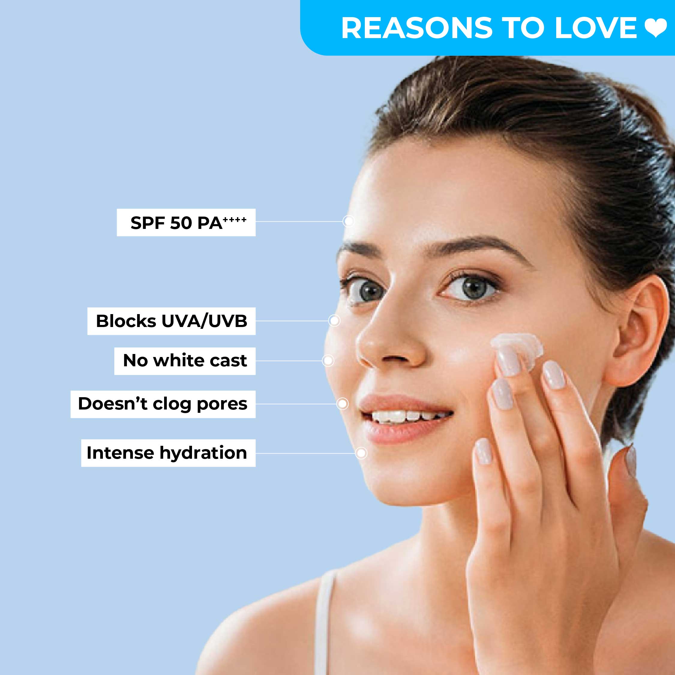 Sun Protection Broad Spectrum Sunscreen SPF 50 PA+++ 50ml