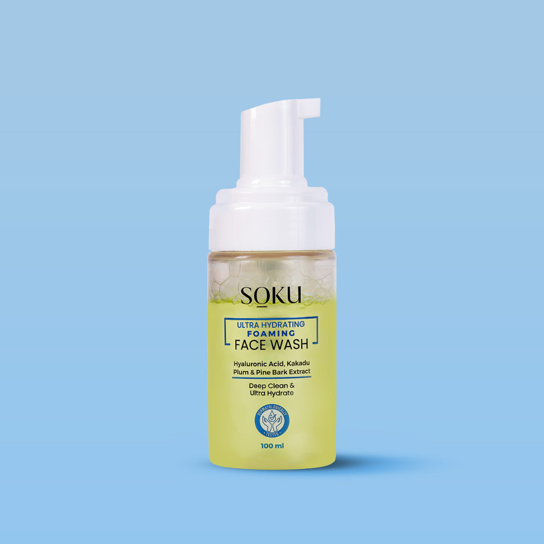 SOKU Ultra Hydrating Foaming Face Wash- 100ml