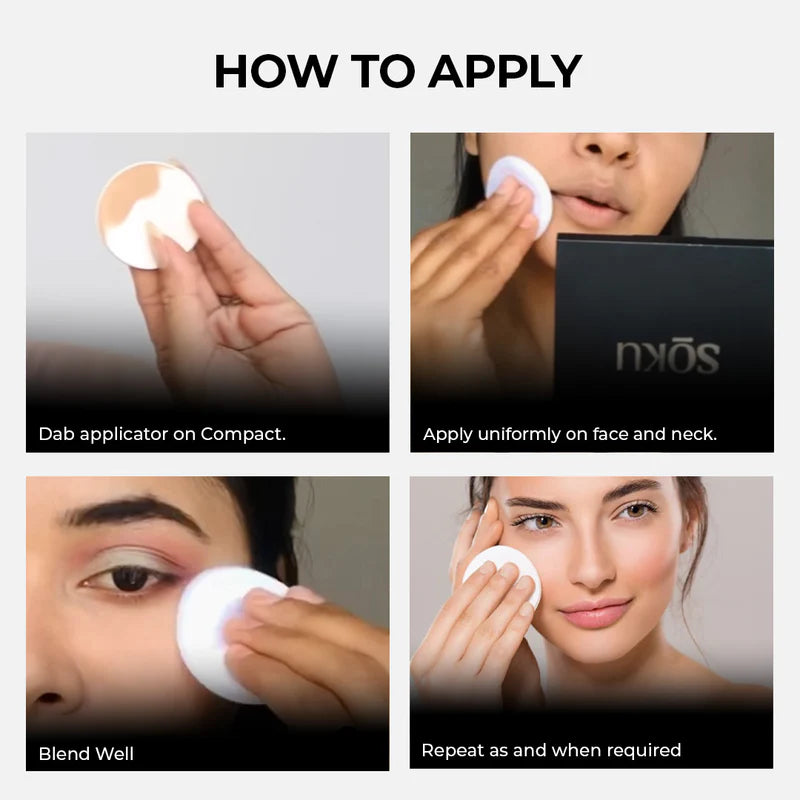 SOKU Wake Up to Make Up Compact Powder- 9g