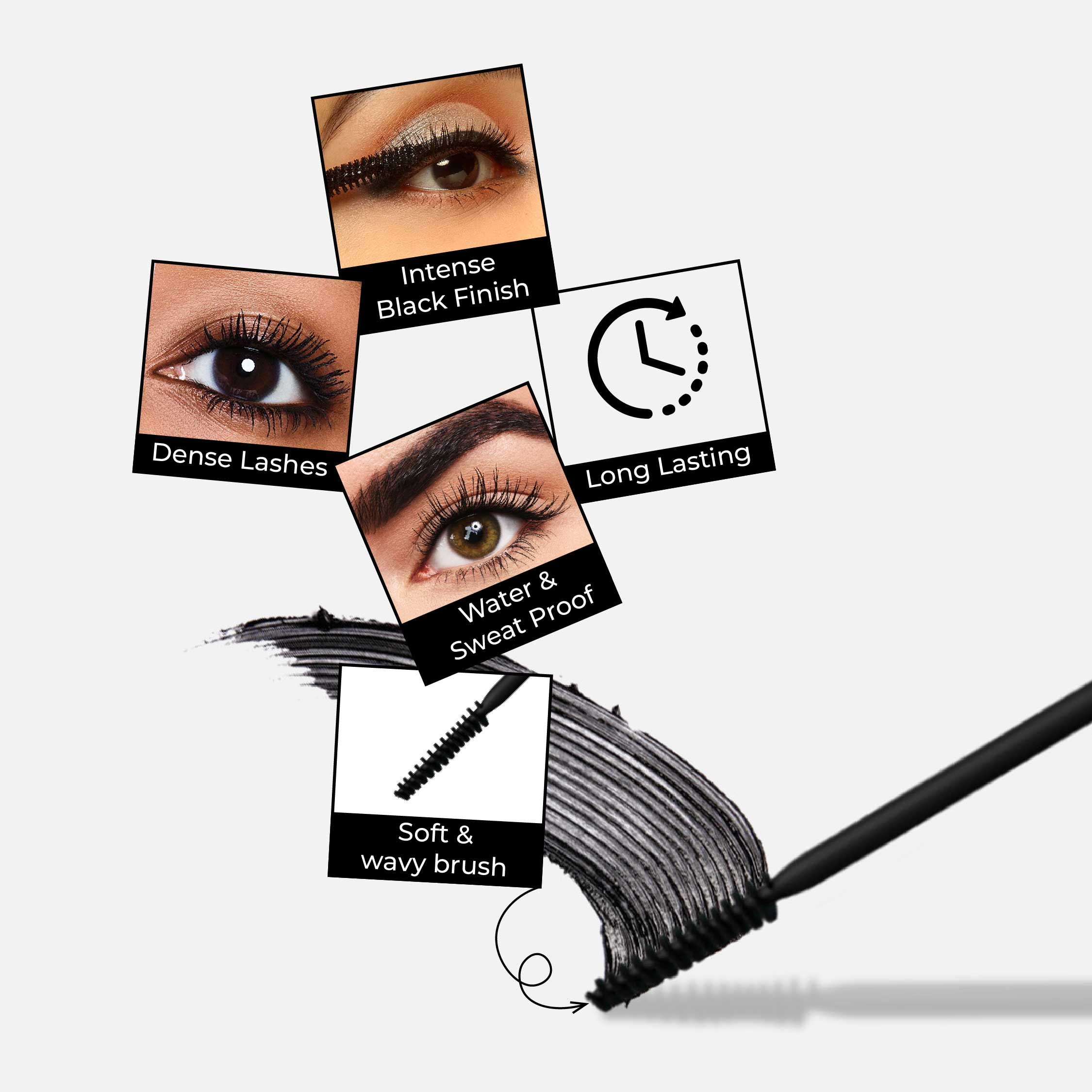 SOKU Lush Laminate Volume Mascara- 8ml