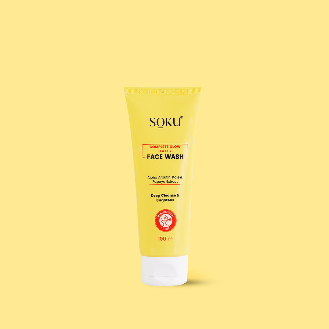 SOKU Complete Glow Daily Face Wash- 100 ml