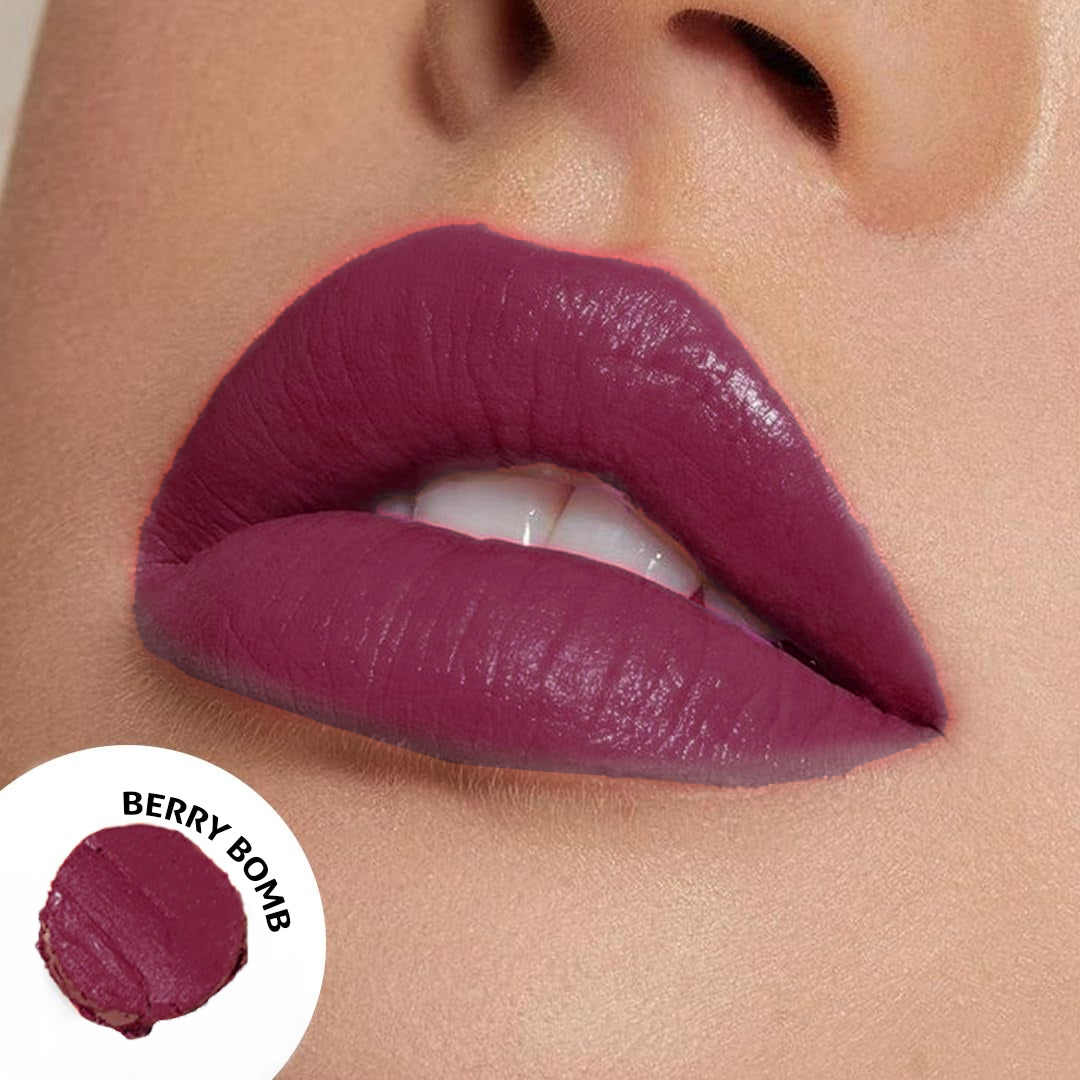 SOKU Censored !! Creamy Matte Lipstick - 4.2 g - Berry Bomb