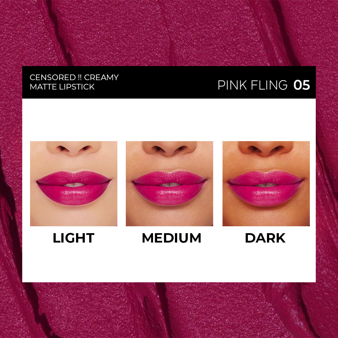 SOKU Censored !! Creamy Matte Lipstick - 4.2 g - Spring Fling